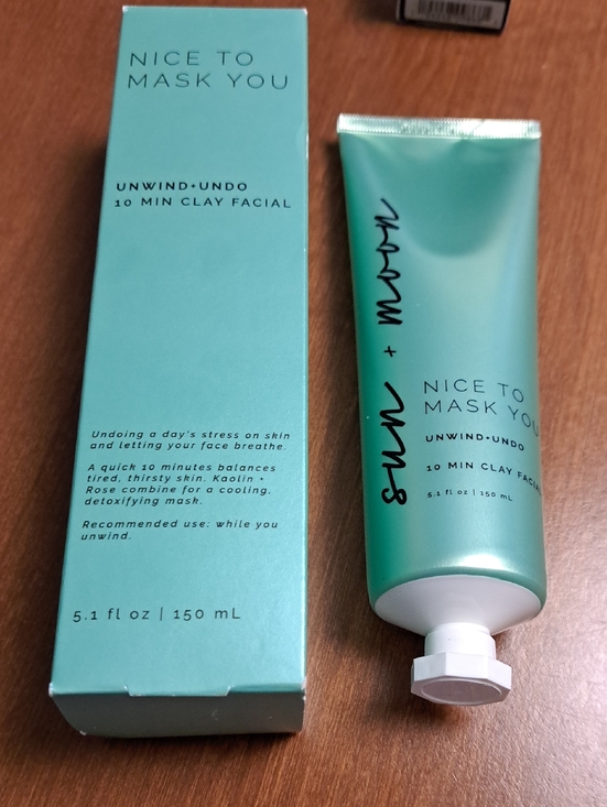 nice to mask you Other - Unwind+Undo 10 Min Clay Facial - Aqua Green